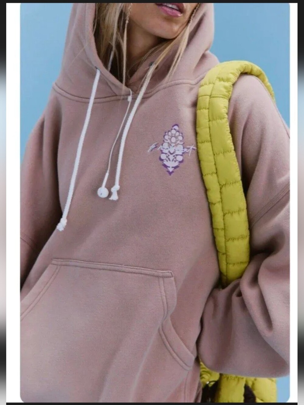 🌟 NWT🌟 Free People Final  Logo Hoodie